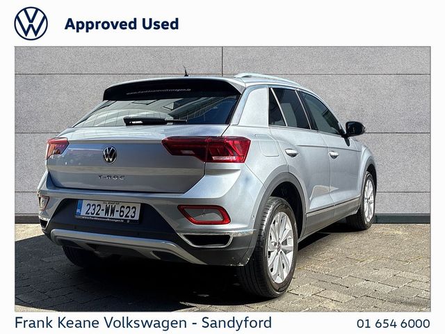 Image for 2023 Volkswagen T-Roc *Style*1.0 TSI 110HP Manual @FrankKeane Volkswagen South Dublin