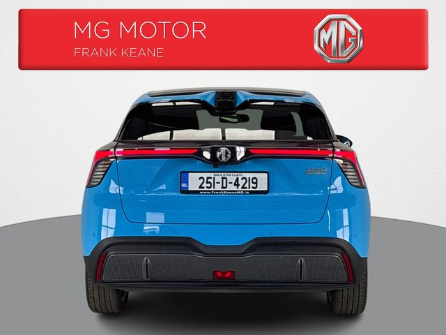 Image for 2025 MG 4 ELECTRIC LR - EXCLUSIVE- 64KWH LR**DIGITAL DASH**MULTIFUNCTIONAL STEERING WHEEL**APPLE CARPLAY ANDROID AUTO**REVERSE CAMERA**KEYLESS START**HEATED HALF LEATHER INTERIOR**FINANCE ARRANGED**