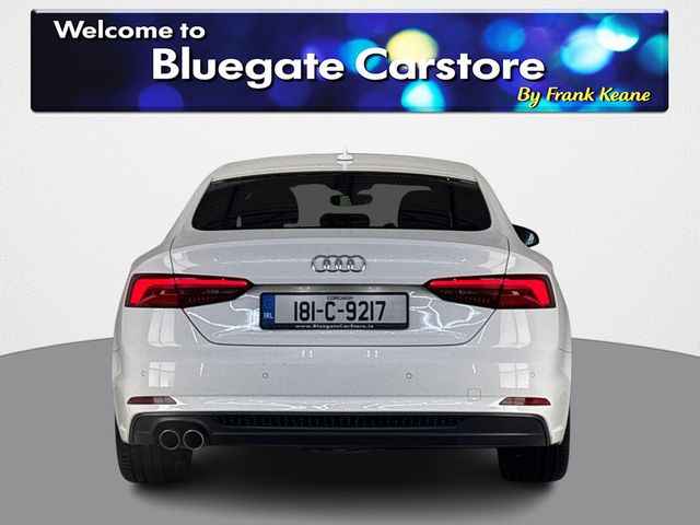 Image for 2018 Audi A5 SPORTBACK 2.0 TDI 190BHP S LINE**NEW NCT**SUNROOF**19"ALLOYS**DIGITAL DASH**HALF LEATHER INTERIOR**FRONT HEATED SEATS**PARKING SENSORS**BLUETOOTH**AMBIENT LIGHTING**FINANCE AVAIABLE**