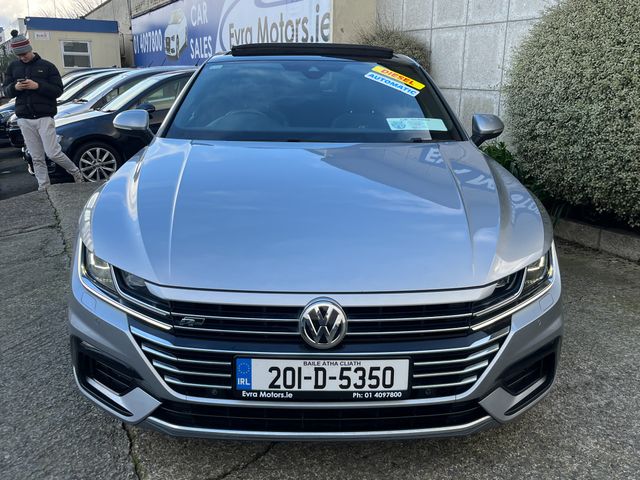 Image for 2020 Volkswagen Arteon R-LINE 240HP 4MOTION AUTOMATIC 2.0 DIESEL //HIGH SPEC//PANORAMIC GLASS ROOF//KEYLESS ENTRY//SAT NAV//HEATED FRONT AND REAR SEATS//