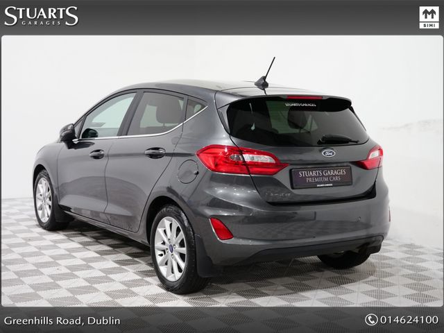 Image for 2021 Ford Fiesta TITANIUM 1.0T 125 AUTO*CRUISE CONTROL, AUTO LIGHTS & WIPERS, REAR PARKING SENSORS, AIR CON, SAT NAV, KEYLESS START, 1 OWNER, CARPLAY, B/T, AUDIO STRAMING*