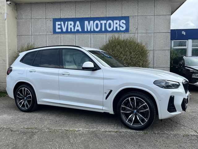 Image for 2023 BMW X3 M-SPORT X-DRIVE 30e PHEV HYBRID AUTOMATIC 2.0 PETROL //MASSIVE SPEC//HARMAN KARDON SOUND//ELECTRIC SEATS//KEYLESS ENTRY//HEAD UP DISPLAY//360 PARKING CAMERAS//HEATED STEERING WHEEL//