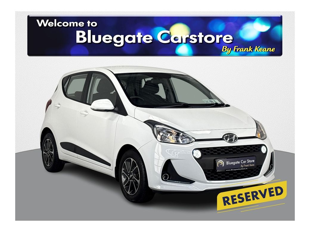 Image for 2019 Hyundai i10 DELUXE**MULTIFUNCTIONAL STEERING WHEEL**AIR CONDITIONING**ELECTRIC MIRRORS**BLACK/BLUE CLOTH INTERIOR**ISOFIX**FINANCE ARRANGED**