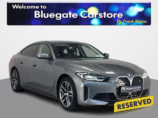 Image for 2024 BMW i4 35 SPORT **FULL BLACK LEATHER INTERIOR**HEATED FRONT SEATS**APPLE CARPLAY**ANDROID AUTO**TOUCHSCREEN INFOTAINMENT SCREEN**FULL DIGITAL DASH**DRIVE MODES**REVERSE CAMERA**SURROUND PARKING SENSORS**