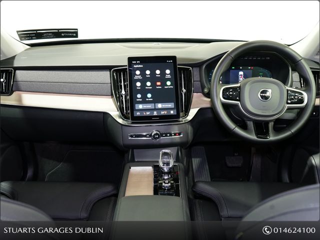 Image for 2025 Volvo XC90 PLUS DARK: DENIM BLUE WITH BLACK LEATHER, PANORAMIC ROOF, AIR SUSPENSION, HARMAN KARDON, MEMORY SEATS, 360 CAMERA