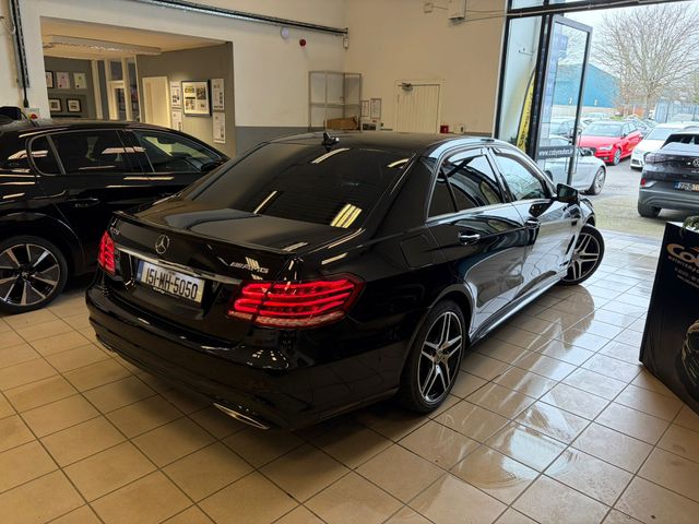 Image for 2015 Mercedes-Benz E Class 2.1 E220 Bluetec AMG Night ED 4DR Auto. NCT & Tax, Full Leather, Full Electrics, Sat Nav, Dual Climate Control, Heated Seats, Cruise Control, Revers Cam, Parking Sensors, Paddle Shift, BT & more.