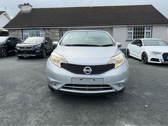 Image for 2015 Nissan Note 1.2 X PETROL CVT AUTOMATIC // BRILLIANT SILVER METALLIC // LANE ASSIST // PRIVACY PACK // TWO TONE INTERIOR // REVERSING CAMERA // AA DEALER APPROVED 2026 