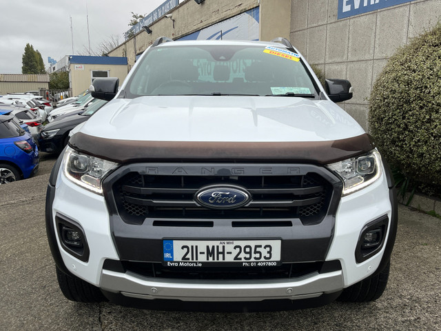 Image for 2021 Ford Ranger WILDTRACK D/CAB AUTOMATIC 2.0 DIESEL //HIGH SPEC//HALF LEATHER HEATED SEATS//KEYLESS ENTRY//REVERSE CAMERA//SAT NAV//