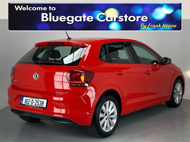 Image for 2018 Volkswagen Polo CL 1.0 TSI D7F 95BHP 5DR AUTO IRISH CAR**BLACK CLOTH INTERIOR**TOUCH SCREEN MEDIA DISPLAY**PARKING SENSORS**APPLE CARPLAY**DSG GEARBOX**AIR CONDITIONING**ISOFIX**SEMI DIGITAL DASH**FINANCE AVAILABLE**