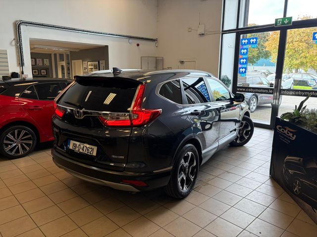 Image for 2019 Honda CR-V 2.0 Hybrid Irish Car I-mmd SR E 5DR Auto. NCT & Tax, Full Leather, Alloy Wheels, Heated Seats, MFSW, Dual Climate Control, Hands Free, USB, Reverse Camera, Full Electrics, Automatic Lights and more.
