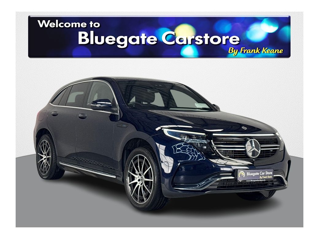 Image for 2022 Mercedes-Benz EQC 400 AMG LINE 4MATIC **FULL BLACK LEATHER INTERIOR**FULLY DIGITAL DASH**TOUCHSCREEN INFOTAINMENT SYSTEM**REVERSE CAMERA**ELECTRONIC HANDBRAKE**LANE ASSIST**FRONT HEATED SEATS**20 INCH ALLOYS**
