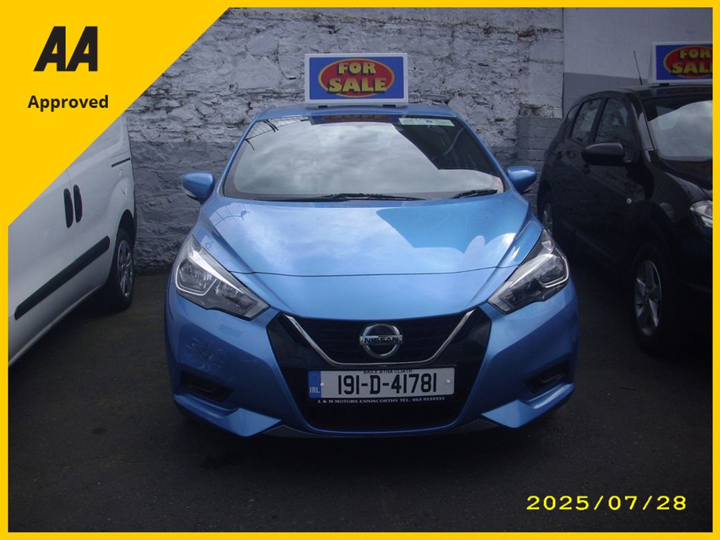 Image for 2019 Nissan Micra 1.0 SV CVT 195 4DR AUTO