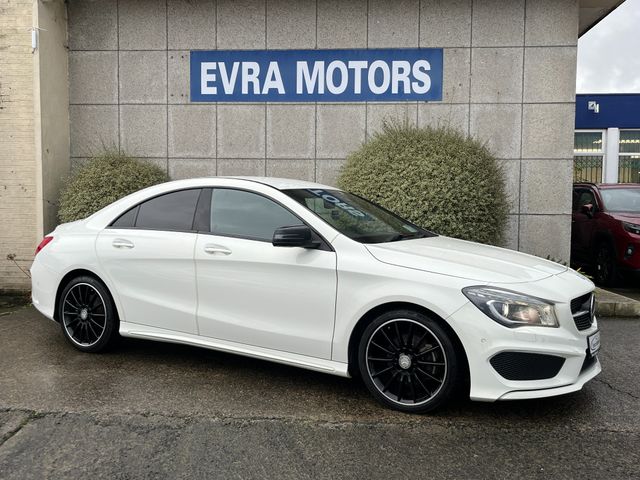 Image for 2015 Mercedes-Benz CLA Class 180 AMG BLACK EDITION AUTOMATIC 1.6 PETROL //HIGH SPEC//LOW MILES//KEYLESS ENTRY//HALF LEATHER HEATED SEATS//ADAPTIVE CRUISE CONTROL//REVERSE CAMERA//