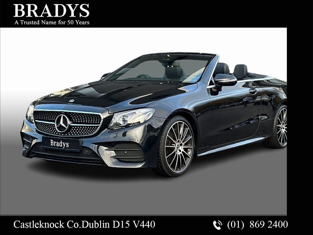 Image for 2021 Mercedes-Benz E Class E 300d Cabriolet AMG--Multispoke Alloys, Burmester Sound, Memory Seats