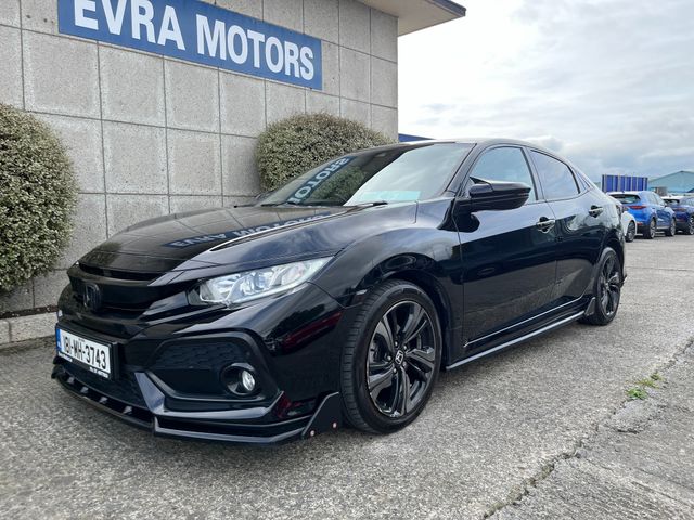 Image for 2018 Honda Civic EX VTEC AUTOMATIC 1.0 PETROL //HIGH SPEC//FULL LEATHER HEATED SEATS//PANORAMIC GLASS ROOF//REVERSE CAMERA//KEYLESS ENTRY//ADAPTIVE CRUISE CONTROL//SAT NAV//