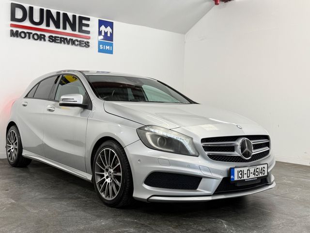 Image for 2013 Mercedes-Benz A 180 **HIGH SPEC **MULTI FUNCTION STEERING WHEEL **ADAPTIVE CRUISE CONTROL **MULTI DRIVE MODES **CARBON FIBRE TRIM **MULTI FUNCTION CENTRE CONSOLE **HALF LEATHER HALF ALCANTRA BUCKET STYLE SEATS **ECO MODE