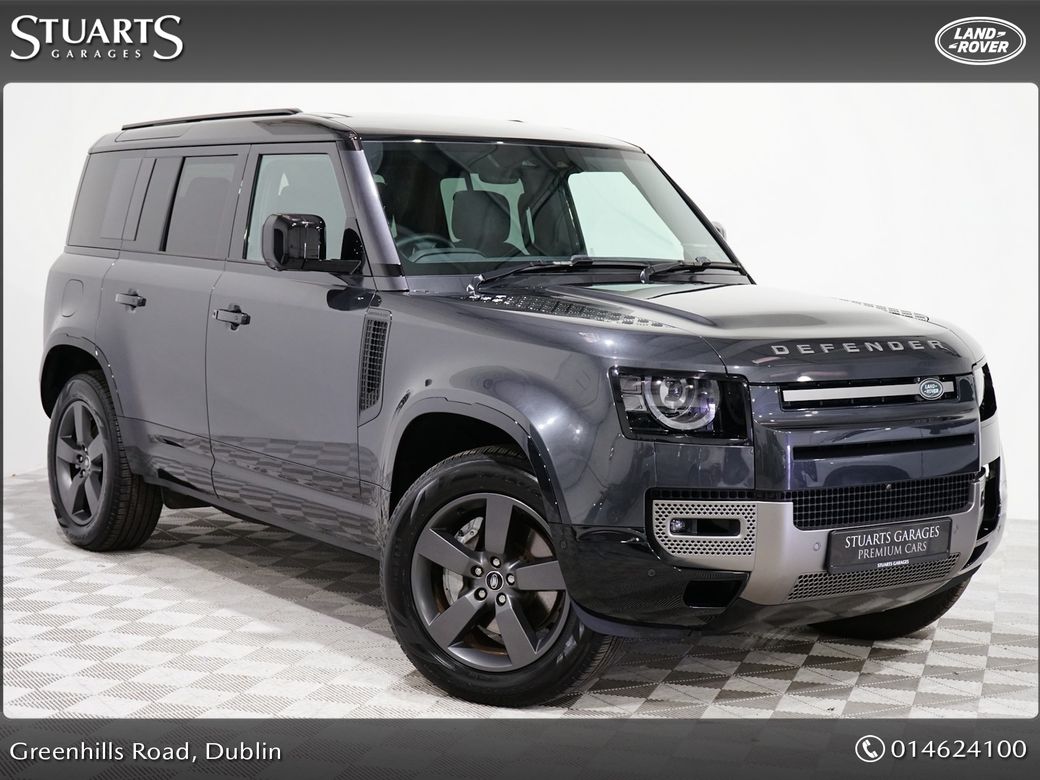 Image for 2025 Land Rover Defender X-DYNAMIC HSE DEFENDER 110 PHEV: FINSIHED IN CARPATHIAN GREY METALLIC, WITH EBONY INTERIOR. AVAILABLE FOR IMMEDIATE DELIVERY