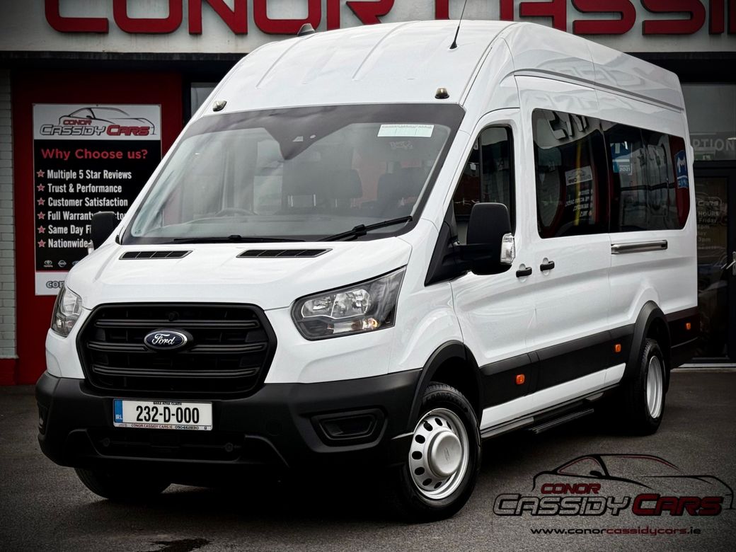 Image for 2023 Ford Transit 460 LEADER L4H3 ECOBLUE // 17 SEATER MINIBUS // 232 REG MINIBUS WITH AUTOMATIC TRANSMISSION // SAME DAY FINANCE