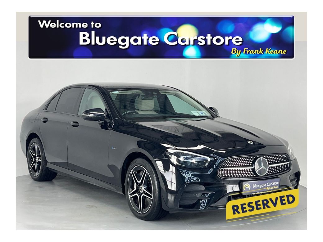 Image for 2022 Mercedes-Benz E Class 300 DE 4DR AUTO**CREAM LEATHER INTERIOR**FRONT HEATED ELECTRIC SEATS**KEYLESS START**DYNAMIC DRIVE MODES**REVERSE CAMERA**PARKING SENSORS**SATNAV**TOUCH SCREEN INFOTAINMENT**18"ALLOYS**DIGITAL DASH**