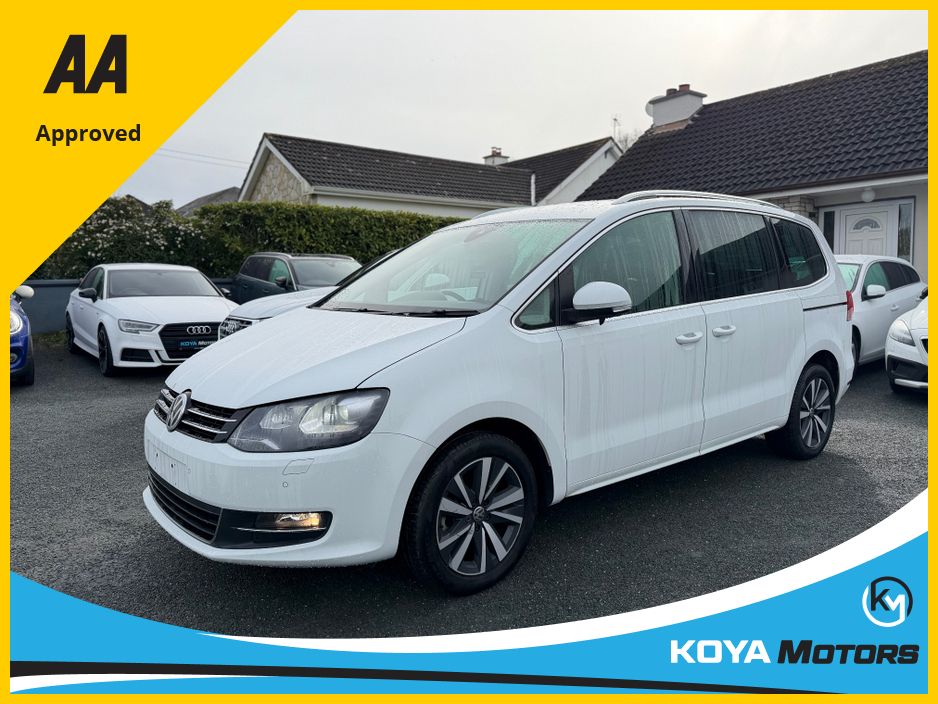 Image for 2020 Volkswagen Sharan 7SEATER=2.0 TDI HIGHLINE PLUS DIESEL AUTOMATIC // HEATED HALF LEATHER // TIMING BELT DONE=FULLY SERVICED // TWIN SLIDING DOORS // RARE EXAMPLE // STUNNING CAR THROUGHOUT // MUST BE SEEN TO APPRECIATED