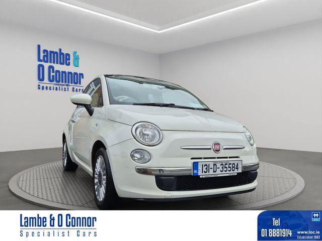 Image for 2013 Fiat 500 1.2 LOUNGE * PAN ROOF * ALLOYS * LOW KMS * 