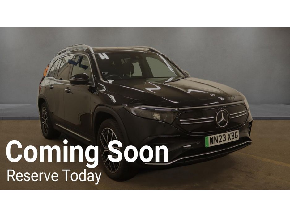 Image for 2023 Mercedes-Benz EQB 300 AMG LINE PREMIUM (PAN ROOF) 7 SEATER 4MATIC AUTOMATIC **ONE OWNER / APPLE CARPLAY / CRUISE CONTROL / ELECTRIC SUNROOF / HEATED FRONT SEATS / REVERSE CAMERA / SAT NAV / WIRELESS PHONE CHARGING**
