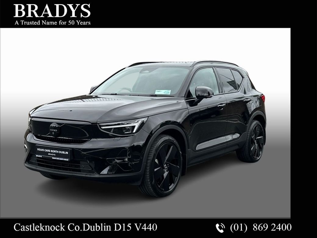 Image for 2025 Volvo EX40 Plus Black Edition Single Motor Extended Range Electric.