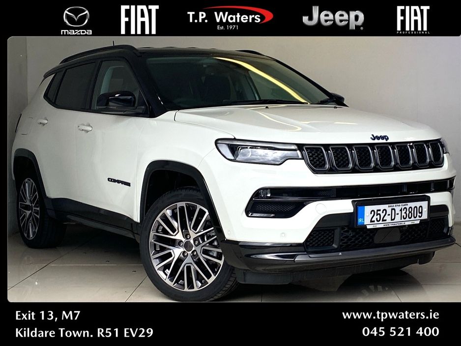 Image for 2025 Jeep Compass 1.3 - SUMMIT - PHEV - 4 X E - FULL BLACK LEATHER INTERIOR - 2 TONE