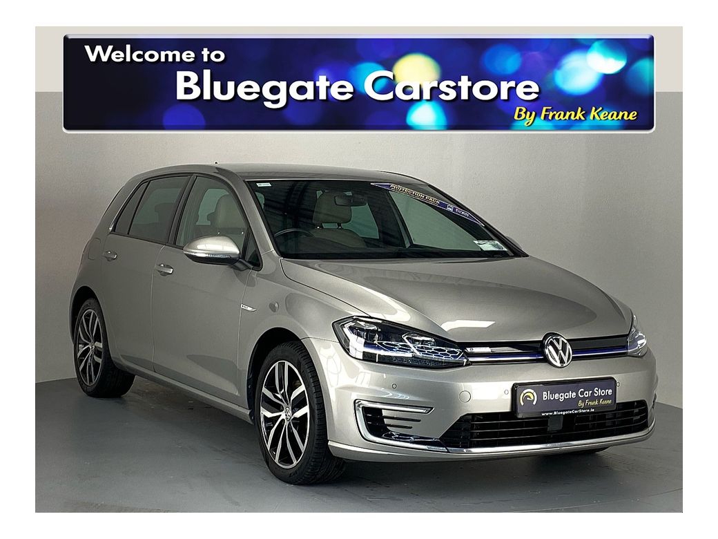 Image for 2019 Volkswagen E-Golf EV E1F 136BHP 5DR AUTO**FULL CREAM LEATHER INTERIOR**ADAPTIVE CRUISE CONTROL**HEATED SEATS**DIGITAL CLIMATE CONTROL**FRONT & REAR PARKING SENSORS**REVERSINING CAMERA**TINTED WINDOWS **HISTORY CHECKED*