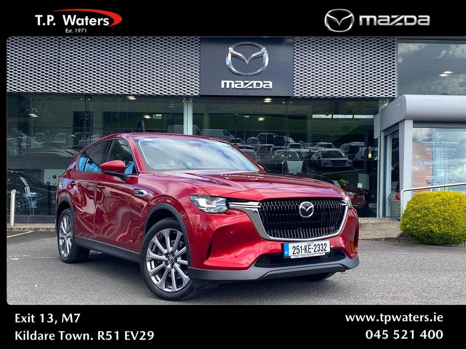 Image for 2025 Mazda CX-60 2.5 PHEV - EXCLUSIVE-LINE - FULL BLACK LEATHER INTERIOR - HEATED SEATS - 5 YEAR WARRANTY