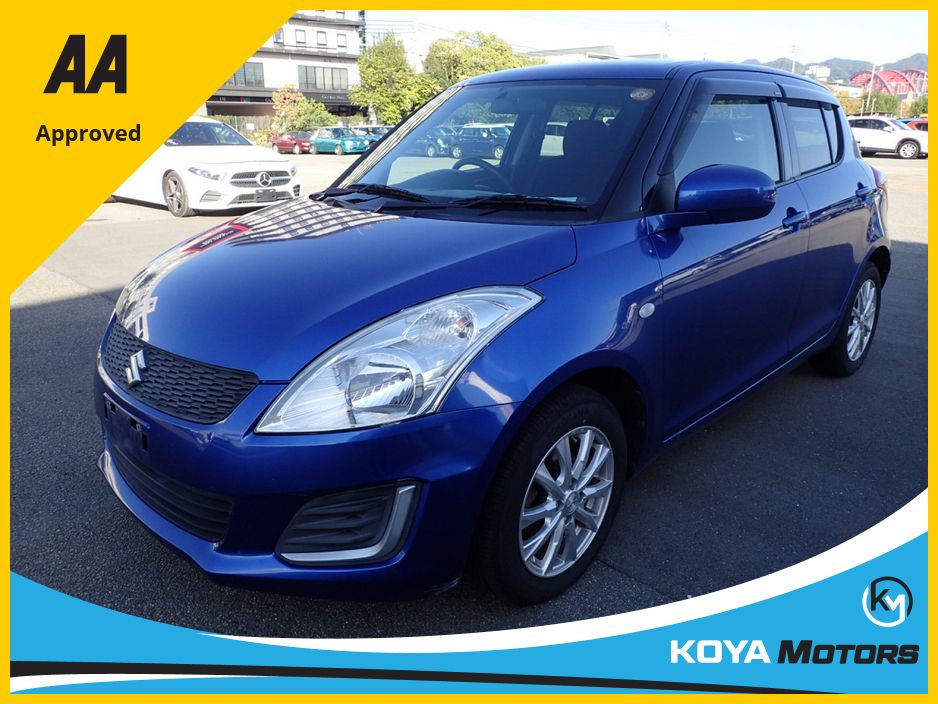 Image for 2016 Suzuki Swift 1.2 XG PETROL 5 SPEED MANUAL // BOOST BLUE PEARL METALLIC // LANE ASSIST // PRIVACY PACK // COLLISION BRAKING ASSIST // REVERSING CAMERA // UPGRADED SPORT ALLOYS // AA DEALER APPROVED 2026