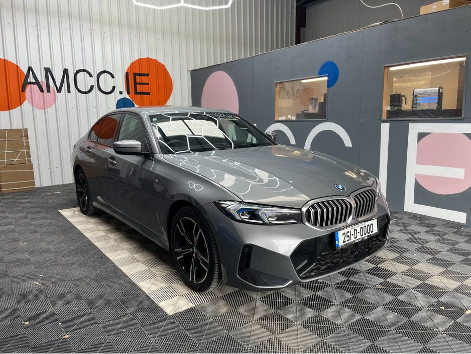 Image for 2025 BMW 3 Series €49950 2025 BMW 330E M-SPORT 2.0 AUTOMATIC / CRUISE CONTROL / 360° CAMERA / ELECTRIC MEMORY & HEATED SEATS / PADDLE SHIFTERS / AMBIENT LIGHTS AND MORE