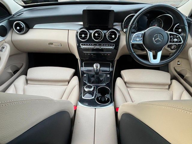 Image for 2019 Mercedes-Benz C Class MANUAL PETROL 180 AMG LINE ESTATE BEIGE LEATHER