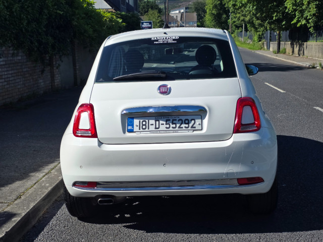 Image for 2018 Fiat 500 1.2 Lounge with SUNROOF 69BHP 3DR