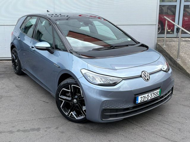 Image for 2022 Volkswagen ID.3 ro 58KWH Life, 19" Alloys, Climate Control, Heated Seats, CarPlay, Cruise Control - First registered in April 2022 - Trade in Price €21, 999.