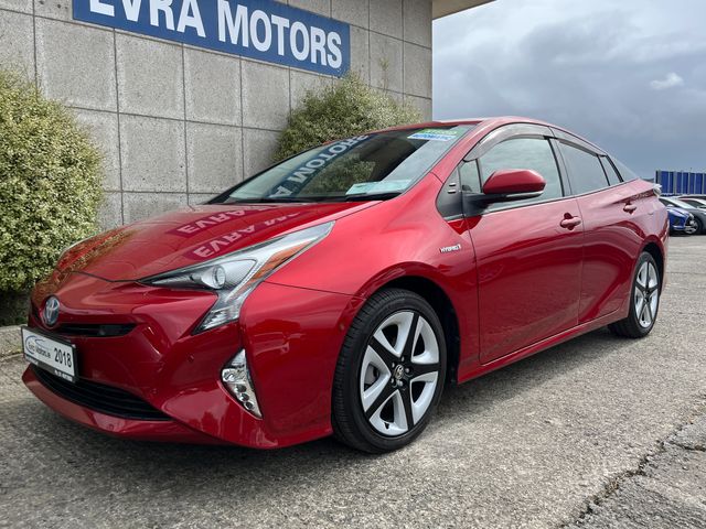 Image for 2018 Toyota Prius PREMIUM TOURING AUTOMATIC HYBRID 1.8 PETROL //ONLY 5964 MILES//HIGH SPEC//FULL LEATHER HEATED SEATS//HEAD UP DISPLAY//ADAPTIVE CRUISE CONTROL//KEYLESS ENTRY//REVERSE CAMERA//