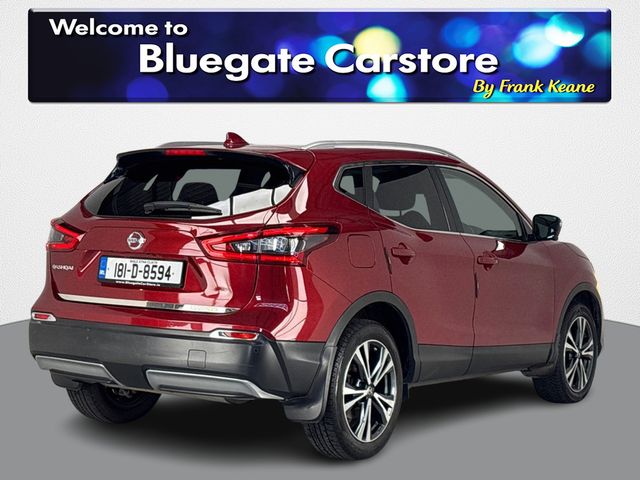 Image for 2018 Nissan Qashqai 1.2 SV PREMIUM**FRONT HEATED SEATS**HALF LEATHER INTERIOR**REVERSE CAMERA**PARKING SENSORS**TOUCH SCREEN MEDIA DISPLAY**BLUETOOTH**ELECTRIC HANDBRAKE**MULTIFUNCTIONAL STEERING WHEEL**