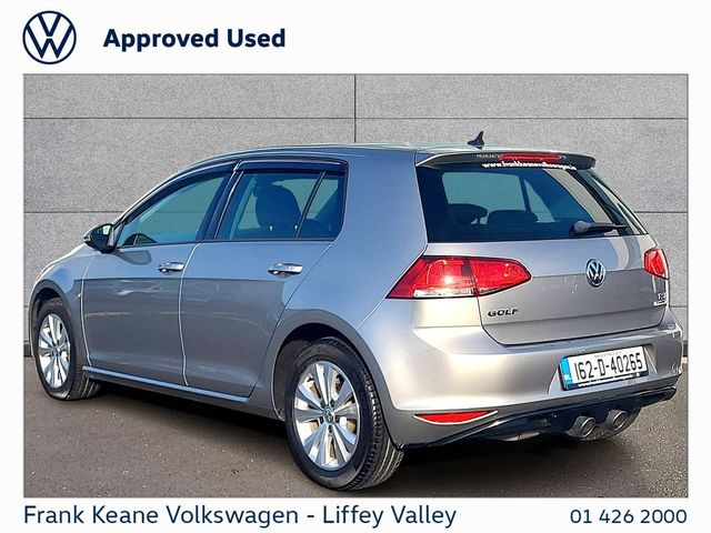 Image for 2016 Volkswagen Golf COMFORTLINE AUTO 1.2TSI 115BHP *REAR VIEW CAMERA**SILVER* *NEW NCT* *12 MONTHS FRANK KEANE WARRANTY* *FINANCE AVAILABLE*