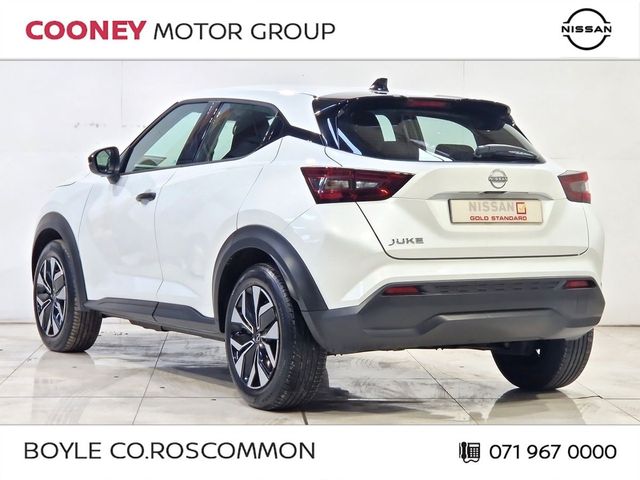 Image for 2025 Nissan Juke 1.0T PET 2WD SV. €28950 less €2, 000 guaranteed trade-in allowance = €26950 Straight price! FINANCE FROM 5.9% AIB OFFER!