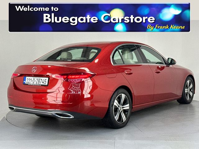 Image for 2022 Mercedes-Benz C Class C180 AUTO**CREAM LEATHER INTERIOR**MULTIFUNCTIONAL STEERING WHEEL**TOUCH SCREEN INFOTAINMENT**SATNAV**FRONT HEATED SEATS**APPLE CARPLAY**17"ALLOYS**DYNAMIC DRIVE MODES**FINANCE AVAILABLE**