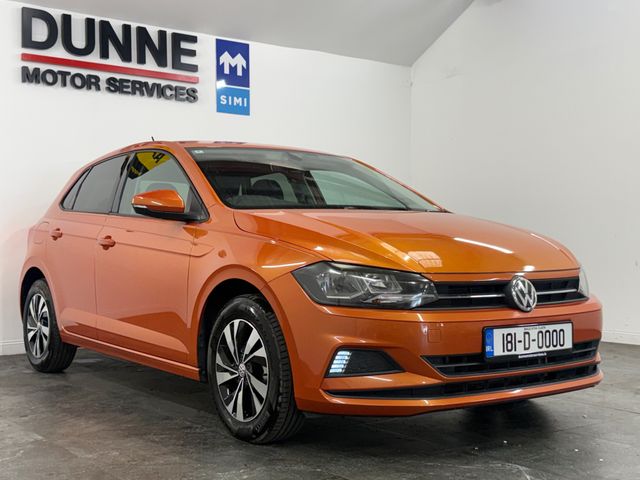 Image for 2018 Volkswagen Polo **COMFORT LINE**AUTOMATIC**DIAMOND CUT ALLOYS**APPLE/ANDROID CARPLAY**2 KEYS**FACTORY TINTED WINDOWS**DIGITAL DUAL ZONE CLIMATE CONTROL**CRUISE CONTROL**IRISH RADIO STATIONS**