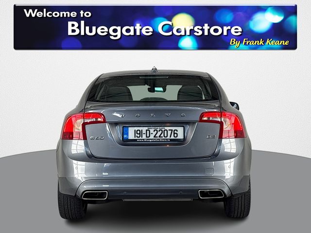 Image for 2019 Volvo S60 D2 SE*NEW 19"ALLOYS*HEATED MULTIFUNCTIONAL STEERING WHEEL**FRONT HEATED SEATS**BLACK LEATHER INTERIOR**DUAL CLIMATE CONTROL**DIGITAL MEDIA DISPLAY**DIGITAL DASH**ELECTRIC HANDBRAKE**FINANCE ARRANGED**