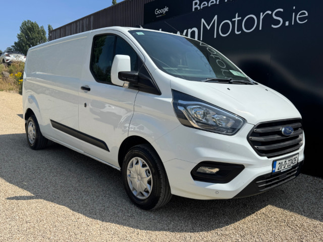 Image for 2021 Ford Transit Custom 2.0 TDCI 130PS LWB TREND // PRICE EXCL. VAT // ONE OWNER // FULL SERVICE HISTORY // 03/27 CVRT // CRUISE, BLUETOOTH AND PARKING SENSORS // TIMING BELT/WET BELT REPLACED // 