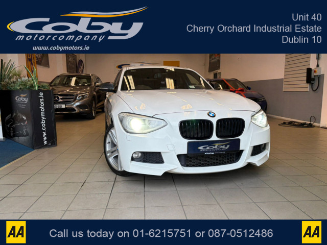 Image for 2012 BMW 1 Series 1.6 5DR AUTO M-Sport . NCT Cruise Control, Dual Climate Control, Alloy Wheels, Revers Camera, Bluetooth, Folding Rear Seats, CD Player &amp; more.