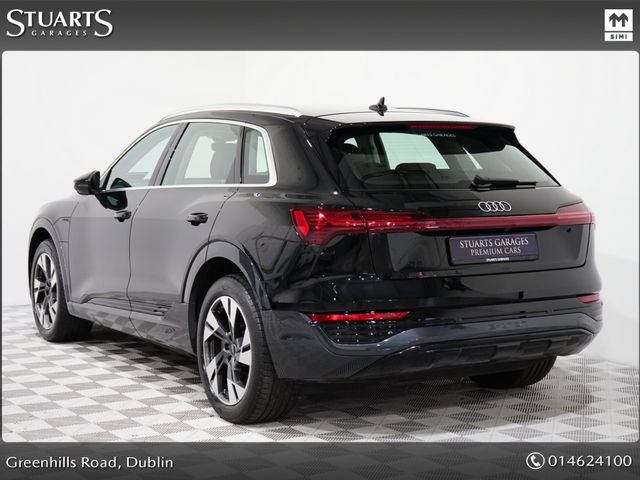 Image for 2023 Audi Q8 e-tron Q8 50 E-TRON QUATTRO SPORT: MYTHOS BLACK WITH VALCONA LEATHER, 21” DIAMOND CUT ALLOYS, FULL ELECTRIC SEATS WITH MEMORY, HEATED FRONT SEATS