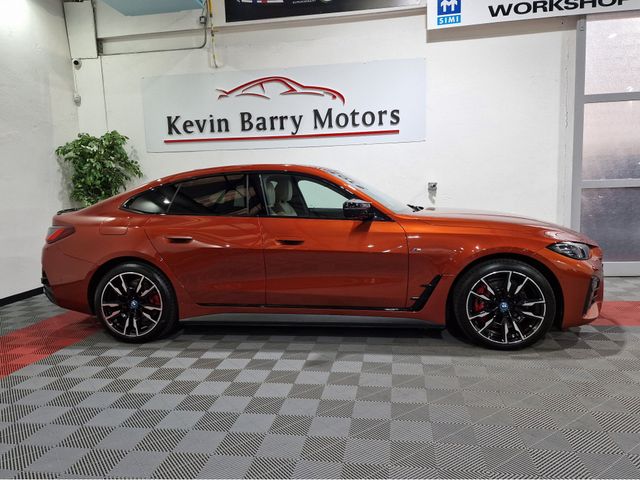 Image for 2023 BMW i4 M50 540BHP AUTOMATIC **ONE OWNER / 19" ALLOYS / DRIVING ASSISTANT PRO / ELECTRIC BOOTLID / FULL OYSTER LEATHER / HARMAN KARDON SOUND / M SEATBELTS / 360 DEGREE CAMERA / WIRELESS PHONE CHARGING**