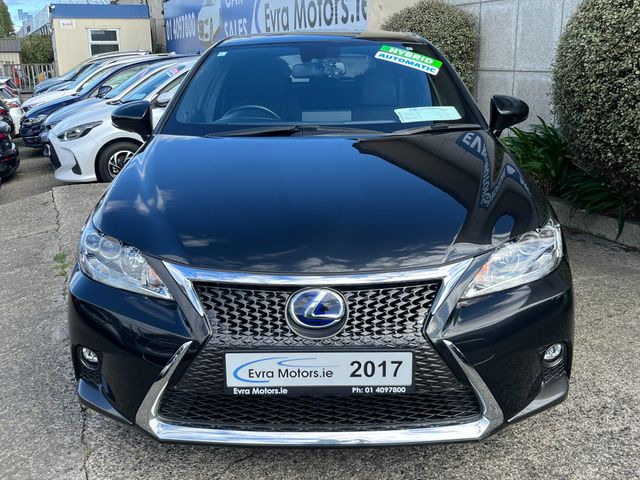 Image for 2017 Lexus CT 200h F-SPORT AUTOMATIC HYBRID 1.8 PETROL //LOW MILES//FULL ELECTRIC HEATED SEATS//KEYLESS ENTRY//REVERSE CAMERA//ADAPTIVE CRUISE CONTROL//