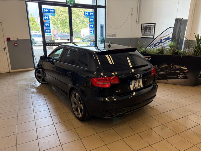 Image for 2013 Audi A3 1.4 5DR Auto S-Line , New NCT, Full Leather, Privacy Glass, Sat Nav, 2Keys, Climate Control, Cruise Control, Mirror Link, Reverse Cam, Parking Sensors, MFSW, Full Electrics, and more.