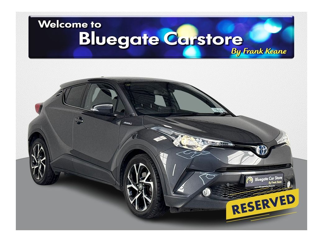 Image for 2019 Toyota C-HR HYBRID SPORT 4DR AUTO**MULTIFUNCTIONAL STEERING WHEEL**TOUCH SCREEN MEDIA DISPLAY**FRONT HEATED SEATS**BLACK CLOTH INTERIOR**REVERSE CAMERA**DUAL CLIMATE CONTROL**FINANCE ARRANGED**ISOFIX**