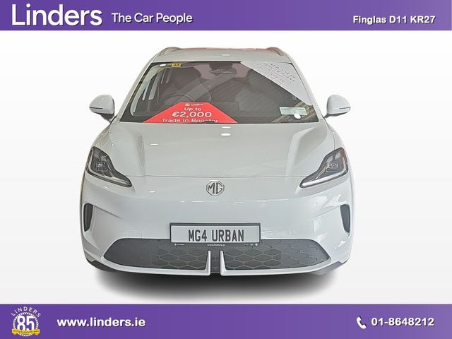 Image for 2027 MG 4 MG4 Urban Long Range Comfort - 0% Finance Available OR €2, 000 Trade in Booster - Order your New 271 Car today!